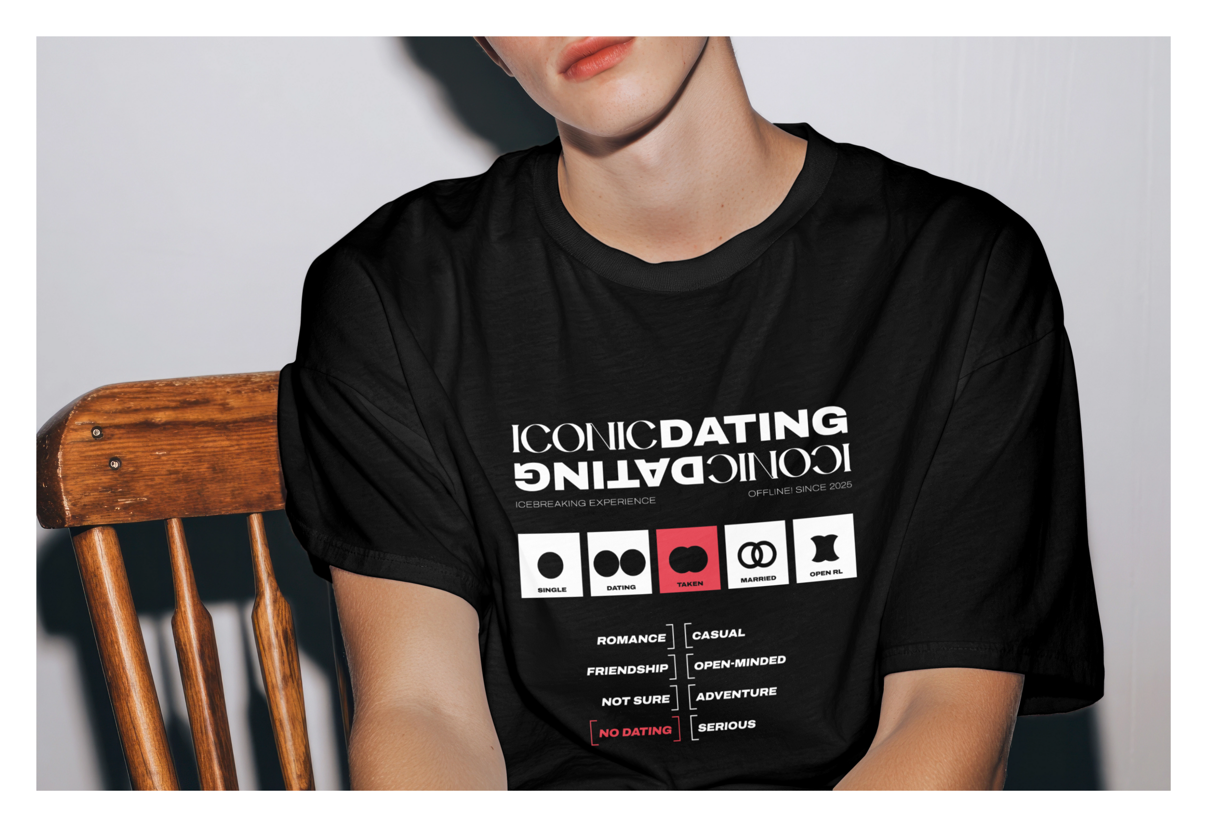 VACANCY Oversized Shirt – TAKEN > No Dating