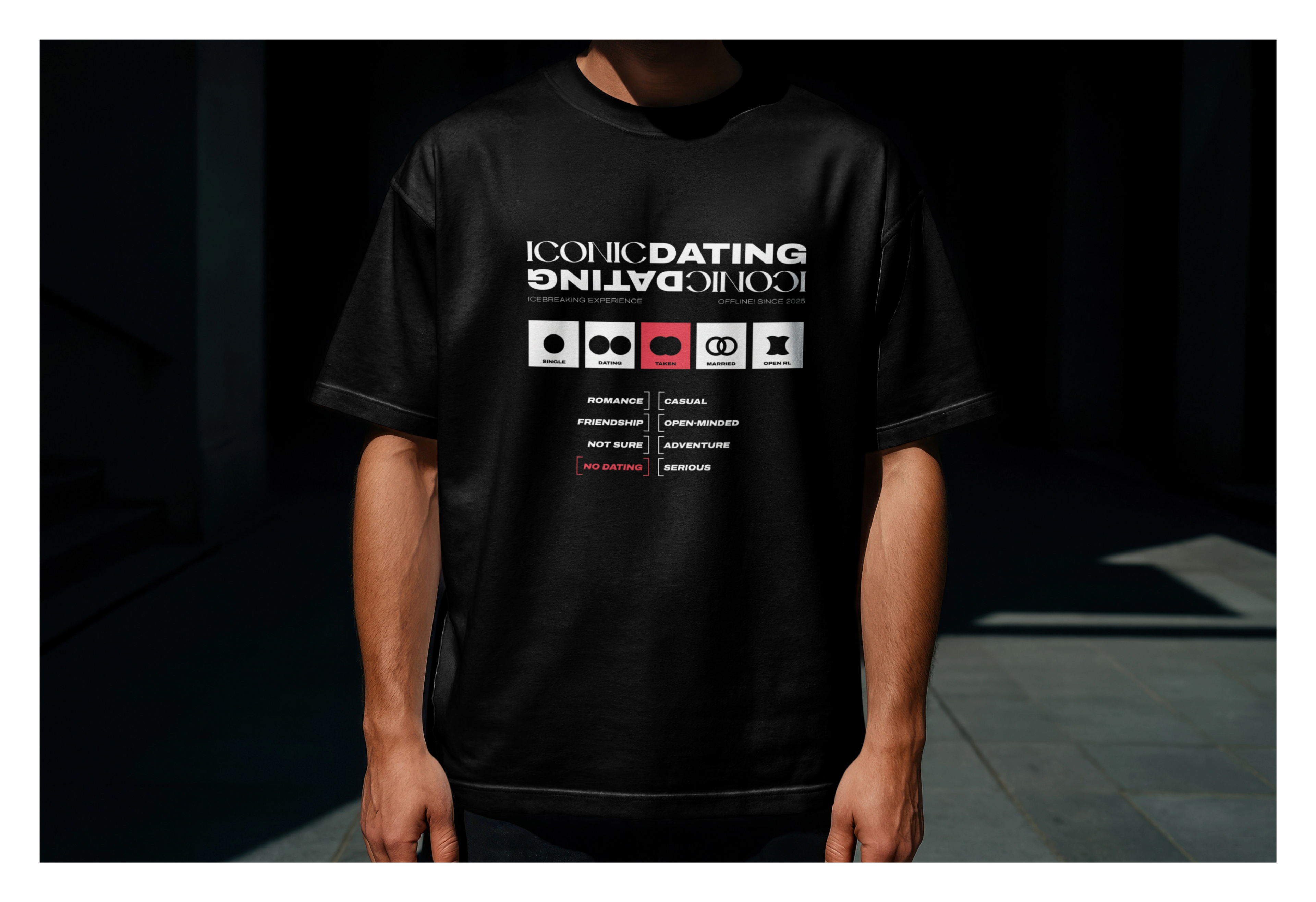 VACANCY Oversized Shirt – TAKEN > No Dating