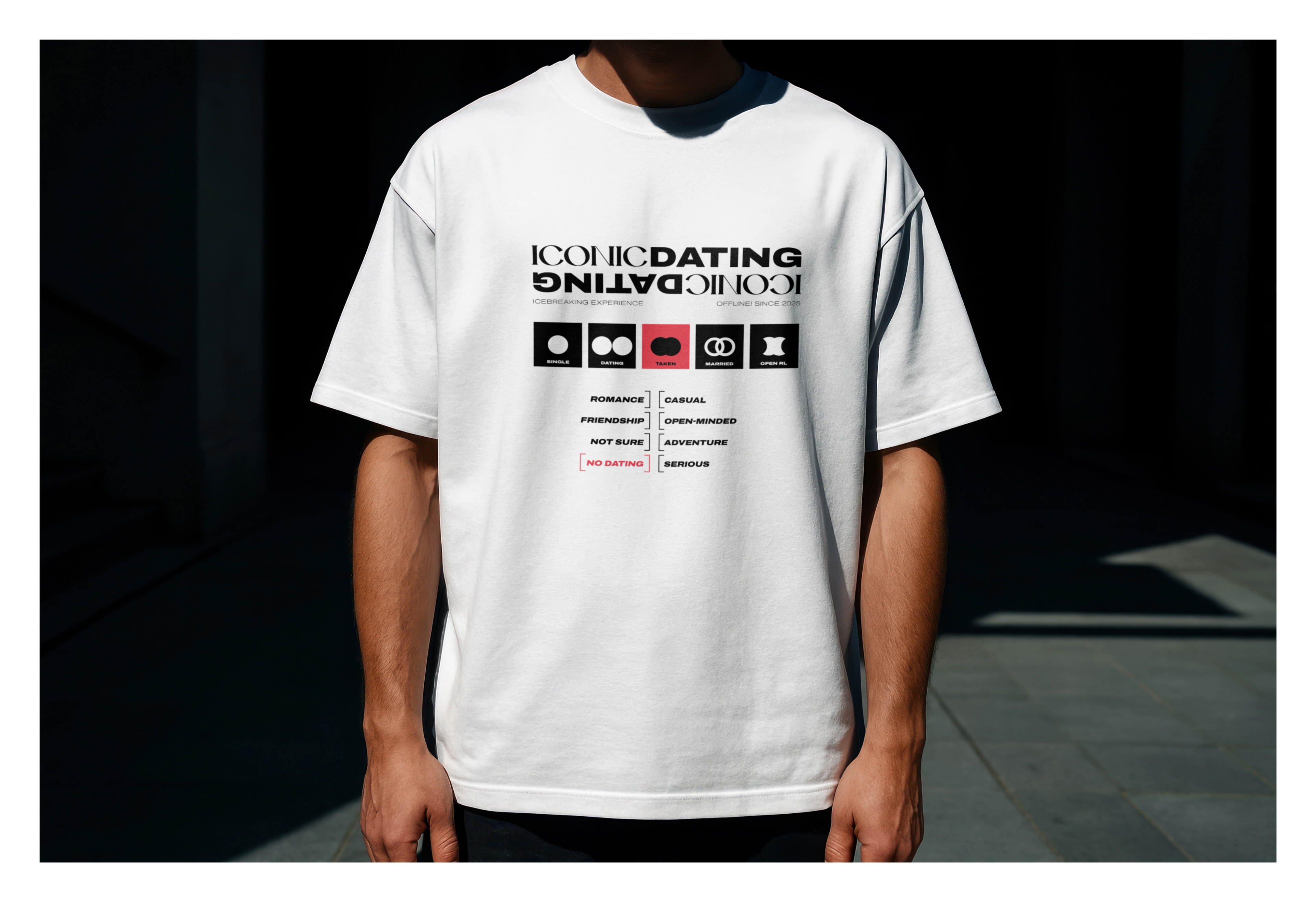 VACANCY Oversized Shirt – TAKEN > No Dating