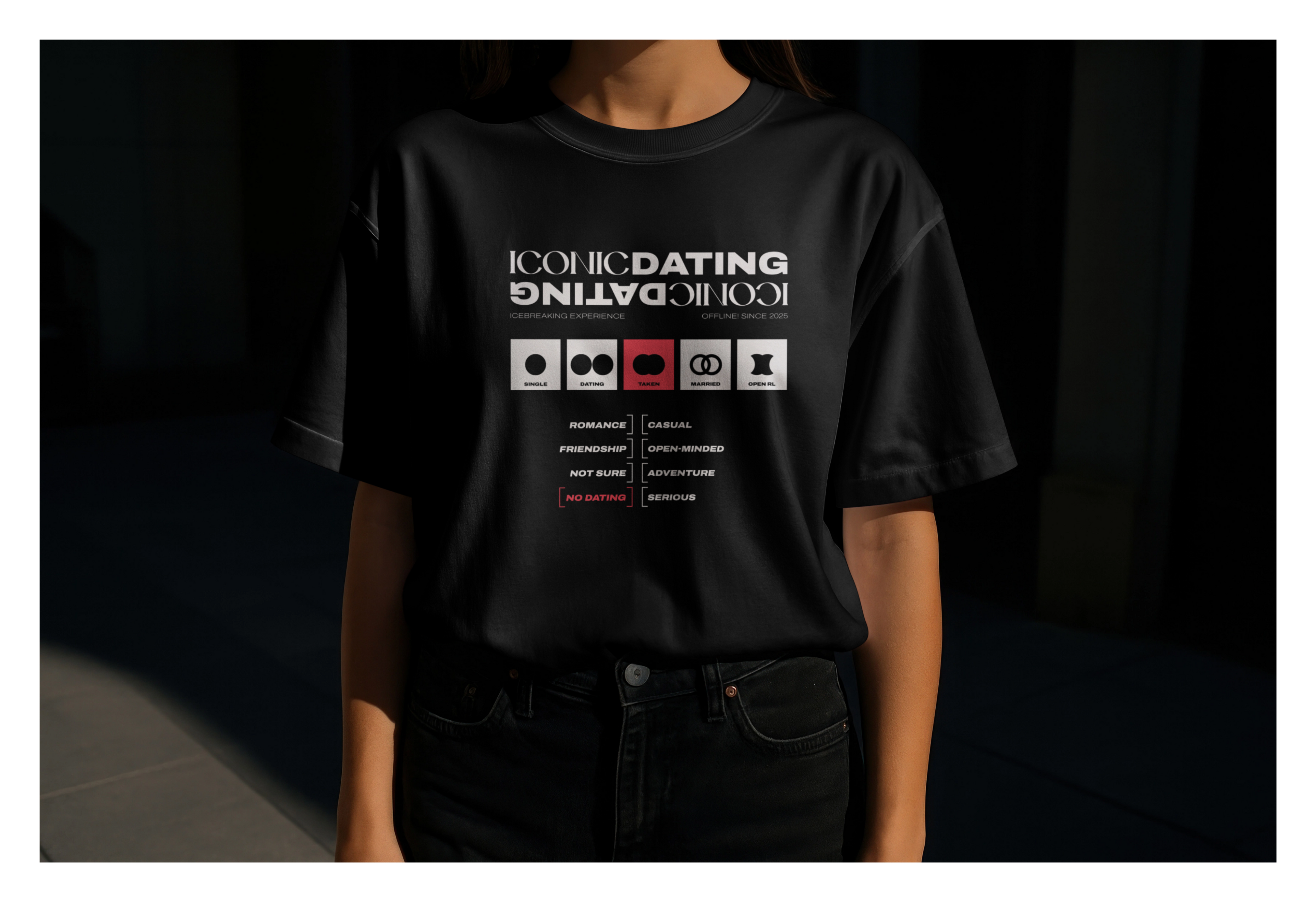 VACANCY Oversized Shirt – TAKEN > No Dating