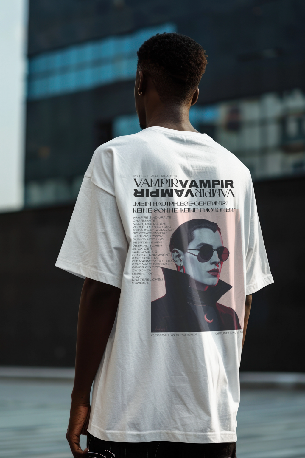 Oversized Shirt – RED-FLAG-CHARACTER > Vampir