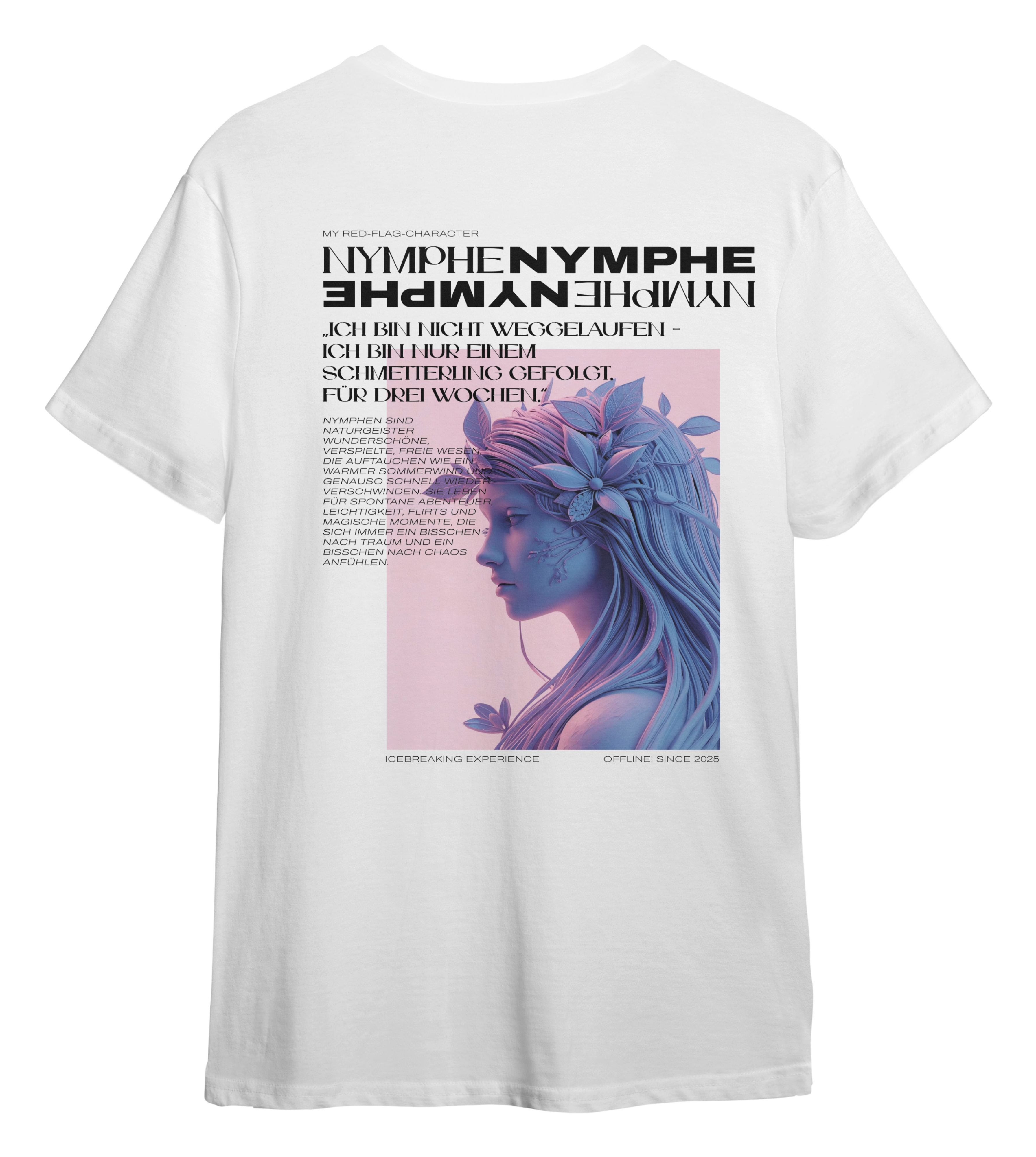 Oversized Shirt – RED-FLAG-CHARACTER > Nymphe