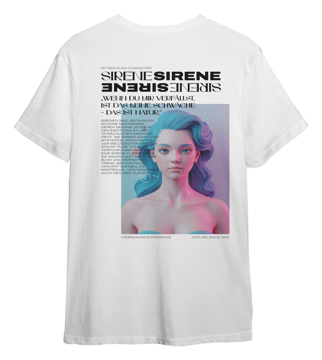 Oversized Shirt – RED-FLAG-CHARACTER > Sirene