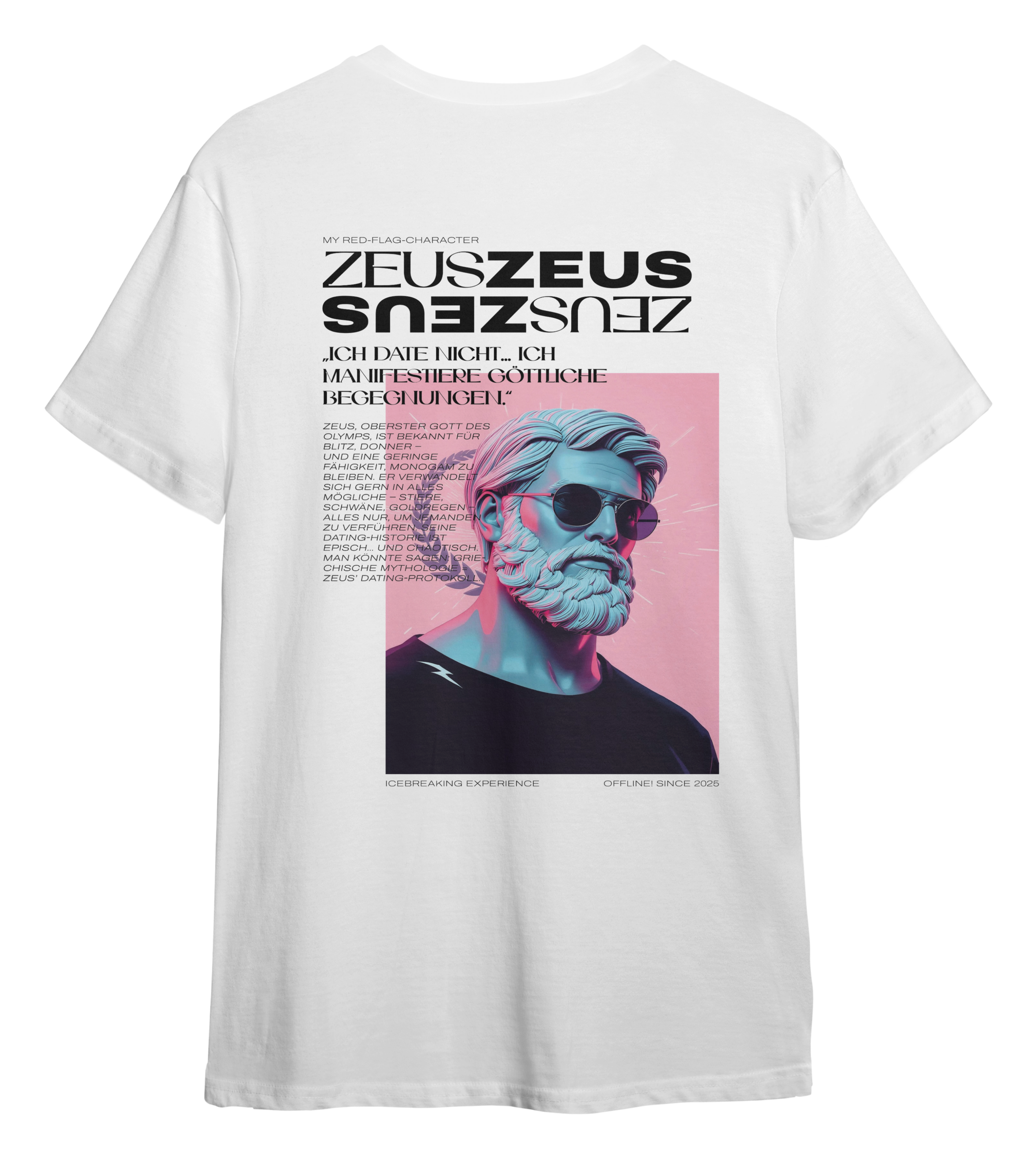 Oversized Shirt – RED-FLAG-CHARACTER > Zeus