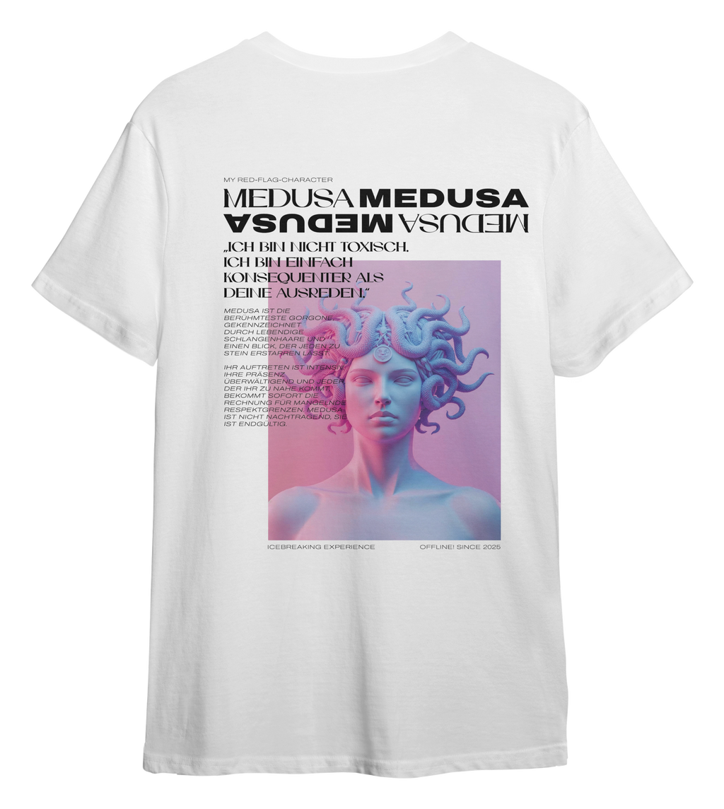 Oversized Shirt –  RED-FLAG-CHARACTER – Medusa